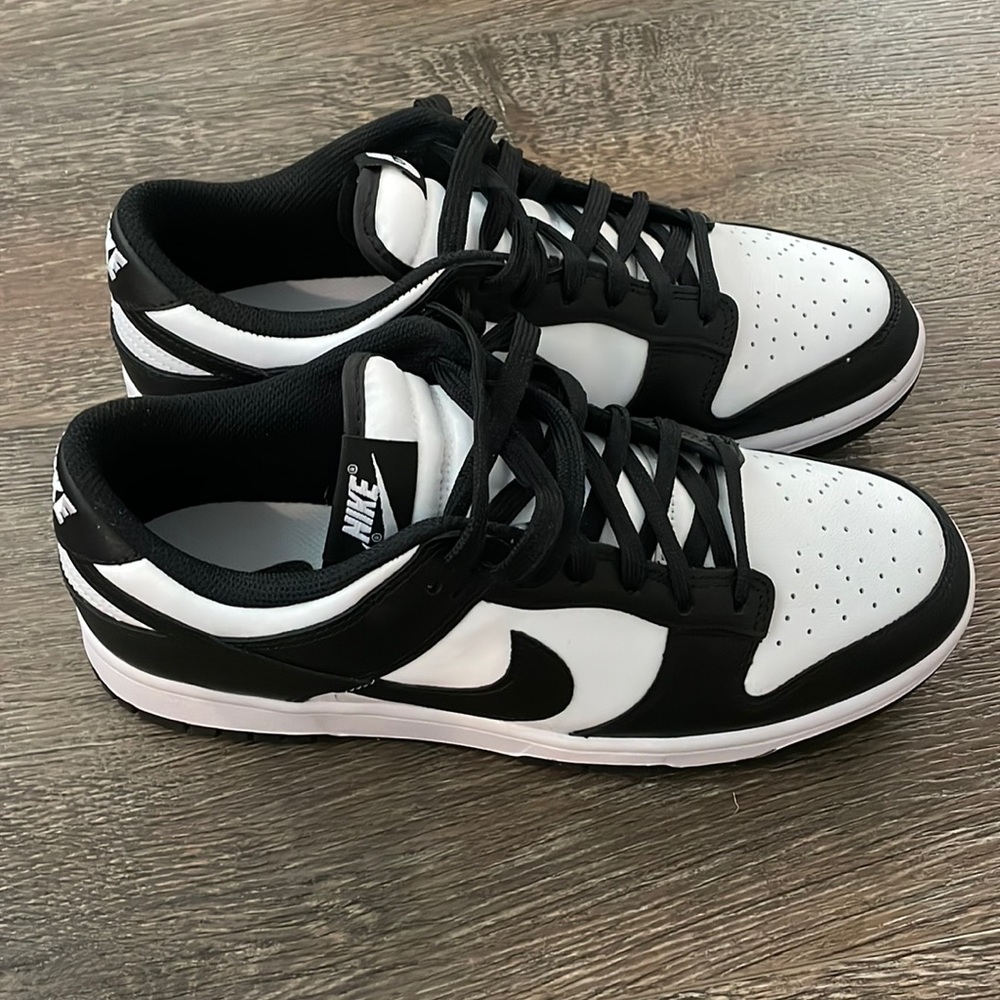 Brand new, Nike Dunk Low Tops. Black and white. Size 9.